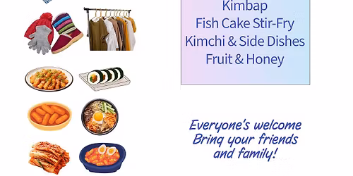 Korean Food & Yard Sale