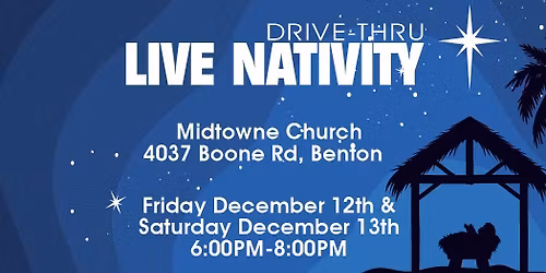Drive-Thru Live Nativity!
