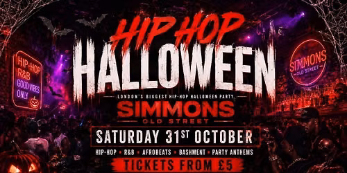 Hip Hop Halloween at Simmons Old Street