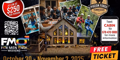 For Men Only Halloween Cabin Trip