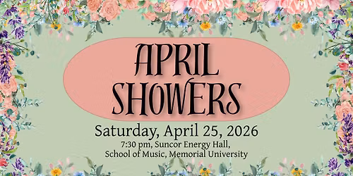 Good as a Concert presents: April Showers