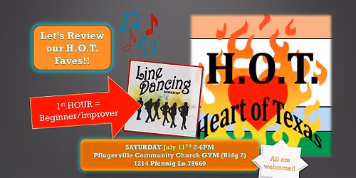H.O.T. DOWNLOAD (Line Dance Workshop!)