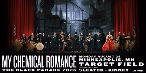 My Chemical Romance & Sleater-Kinney — Target Field
