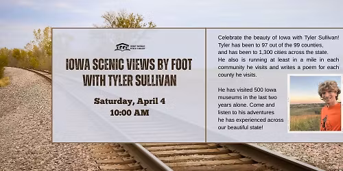 Iowa Scenic Views by Foot with Tyler Sullivan