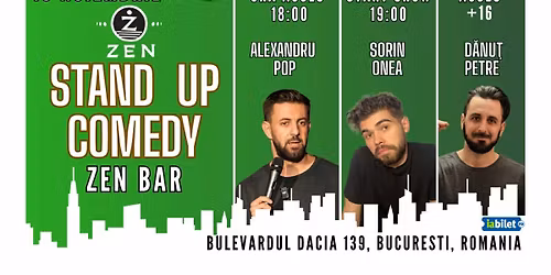 Stand-up comedy cu Danut Petre, Alexandru Pop si Sorin Onea
