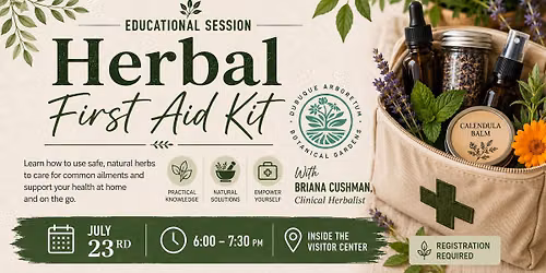 EDUCATIONAL SESSION: Herbal First Aid Kit