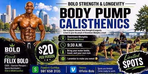 Body Pump Calisthenics