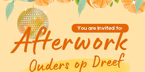 Afterwork Ouders op Dreef - Editie 2!