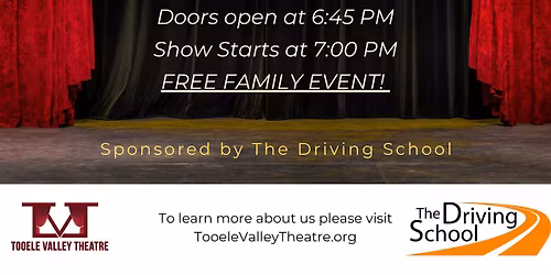 Tooele Valley Theatre Cabaret: Hollywood Classics