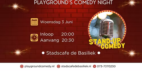 Comedy Night in de Basiliek