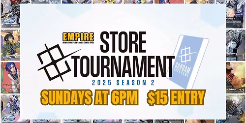\ud83d\ude80Sunday Gundam Store Tournament