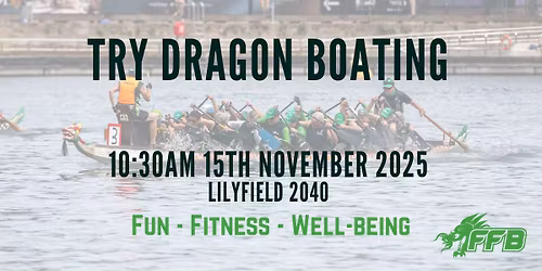 Try Dragon Boating on Iron Cove \ud83d\udef6