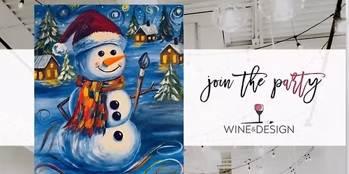 BRAND NEW! Brushin Through the Snow | Wine & Design