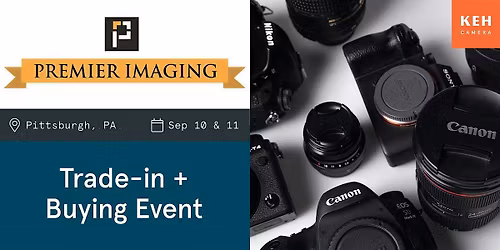 Sell your camera gear (free event-no ticket) at Premier Imaging & Camera