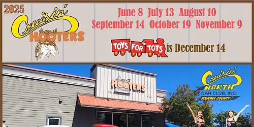 Cruisin' Hooters by Cruisin' North Car Club, Inc. 