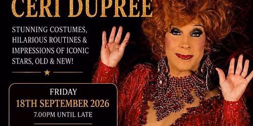 A night with Ceri Dupree! In aid of Wishes4Kids