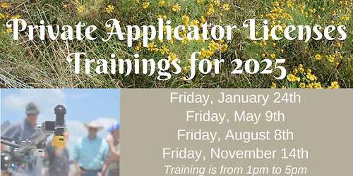 Pesticide Applicator Training
