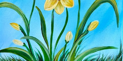 Paint & Sip.. Daffodils In Bloom