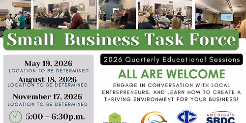Small Business Task Force Quarterly Sessions 