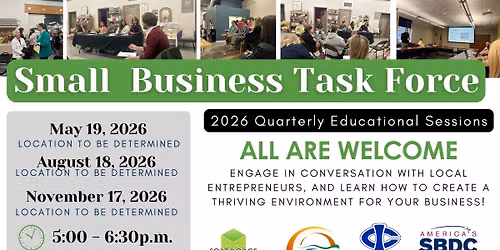 Small Business Task Force Quarterly Sessions