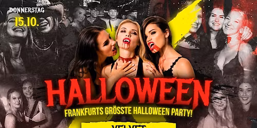 FRANKFURTS GR\u00d6\u00dfTE HALLOWEEN PARTY