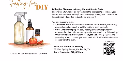 Falling For DIY: Warm and Cozy Harvest Scents