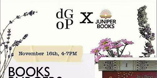 DGOP x Juniper Books Nederland Benefit