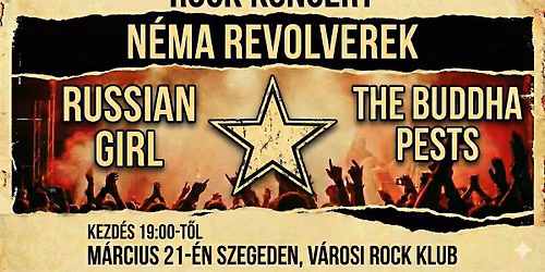Rock Koncert Szegeden a V\u00e1rosi Rock Klubban!\ud83e\udd1f\ud83e\udd1f\ud83e\udd1f