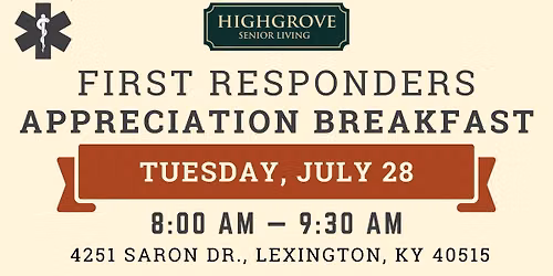 First Responders Appreciation Breakfast