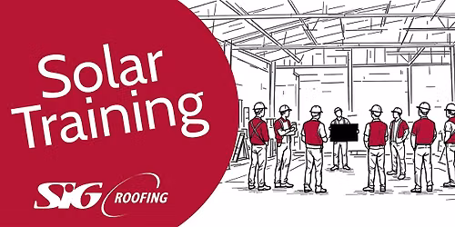 SIG Roofing Solar Training in Carlisle - PM