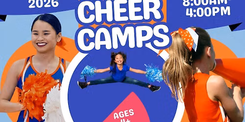 Summer Cheer Camp: Week 10 (Aug 3-7) Pamper & Pom Power