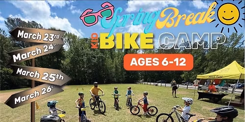 Spring Break Kid Bike Camp - Oak Mountain (All Day and Half Day Options)