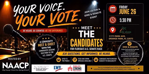 Meet the Candidates Night at Irie Diner