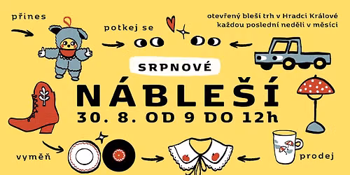 SRPNOV\u00c9 N\u00c1BLE\u0160\u00cd \ud83c\udf1e otev\u0159en\u00fd ble\u0161\u00ed trh v centru Hradce Kr\u00e1lov\u00e9