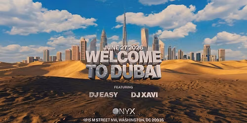 WELCOME TO DUBAI