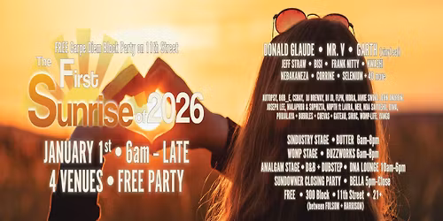 WOMP Stage @ The First Sunrise of 2026 Blockparty