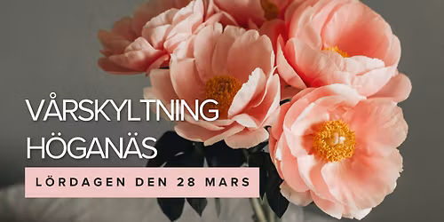 Vårskyltning i Höganäs 