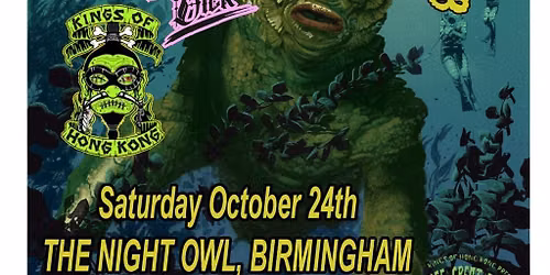 Rip It Up and Kings of Hong Kong Present: Thee Creature Club