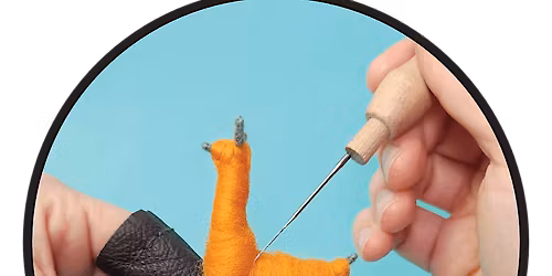 Needle Felting Class - llamas