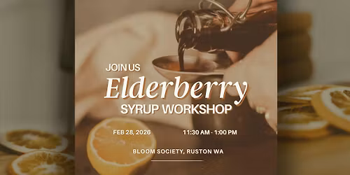 Elderberry Syrup Workshop