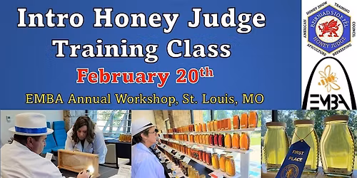 Introductory Honey Judge Training Class (EMBA)