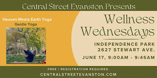 Wellness Wednesdays: FREE Gentle Yoga with Heaven Meets Earth Yoga