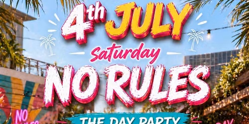 No Rules - The day party