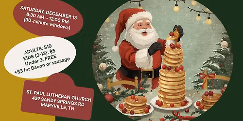 Pancake Breakfast with Santa