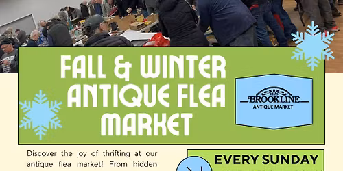 Weekly Indoor Sunday Antique Flea Market!