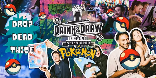 Drink & Draw: Paint your Pok\u00e9mon