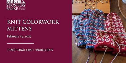 Knit Colorwork Mittens Workshops