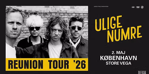 Ulige Numre - VEGA - UDSOLGT