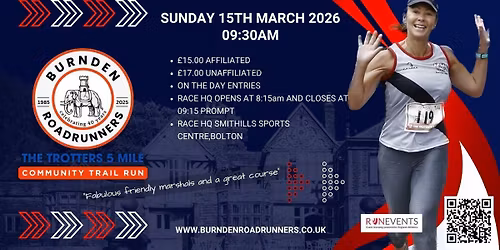 The Trotters 5 Mile Community Trail Race