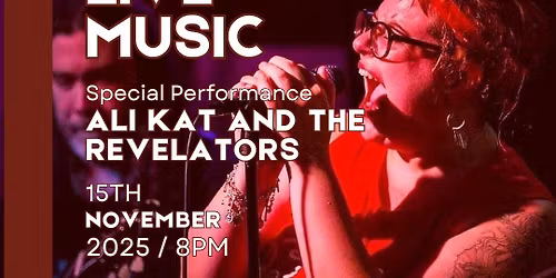 Ali Kat and The Revelators at The Yarde Tavern